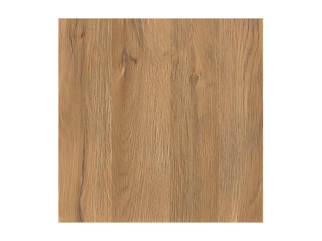 Buffet 2 portes en bois imitation chêne, 86 cm, naturel