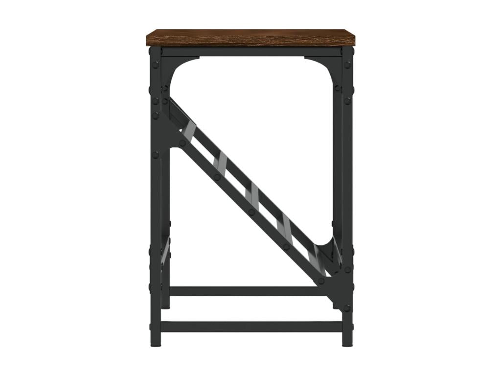 Étagère en bois imitation chêne, 60 x 30 x 45 cm, marron