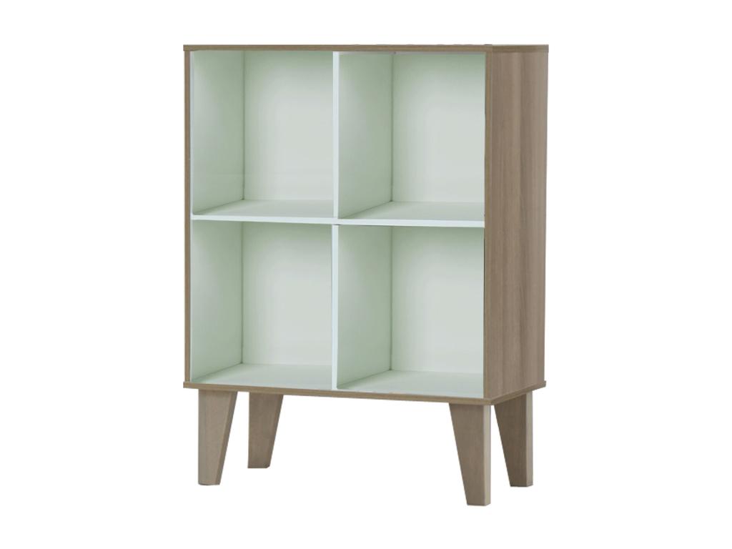 Bibliothèque 4 pièces, blanche