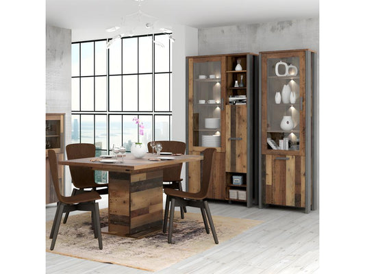 Meubles de maison à 3 portes, marron