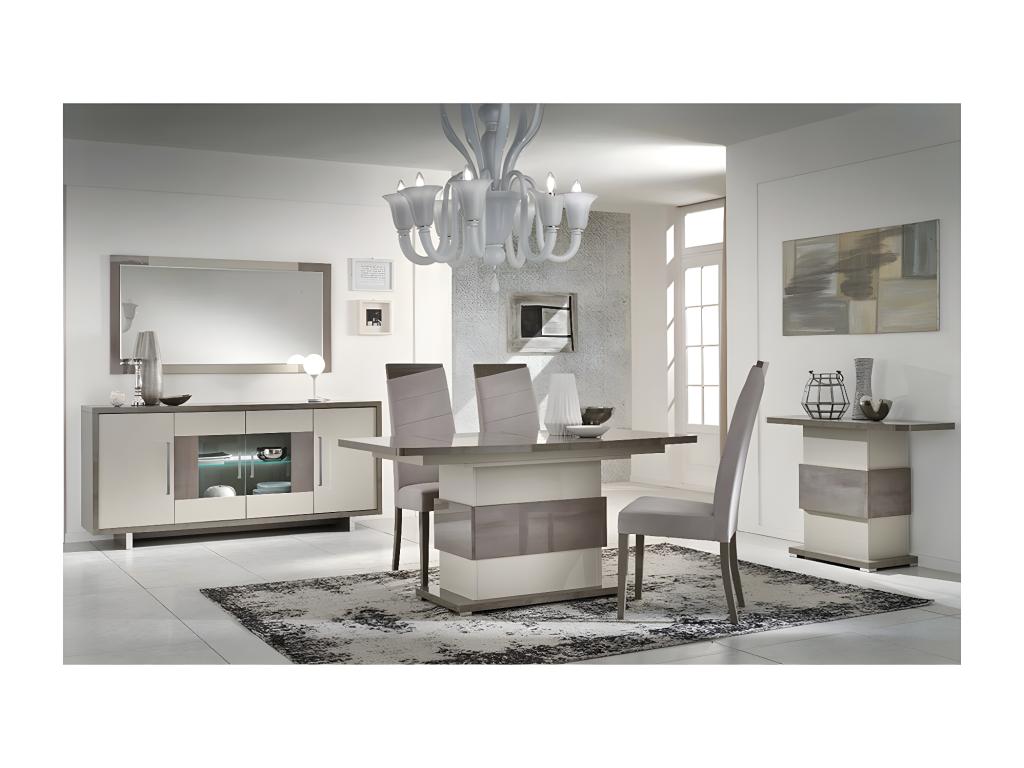 Meuble de maison en métal, 110 cm, gris