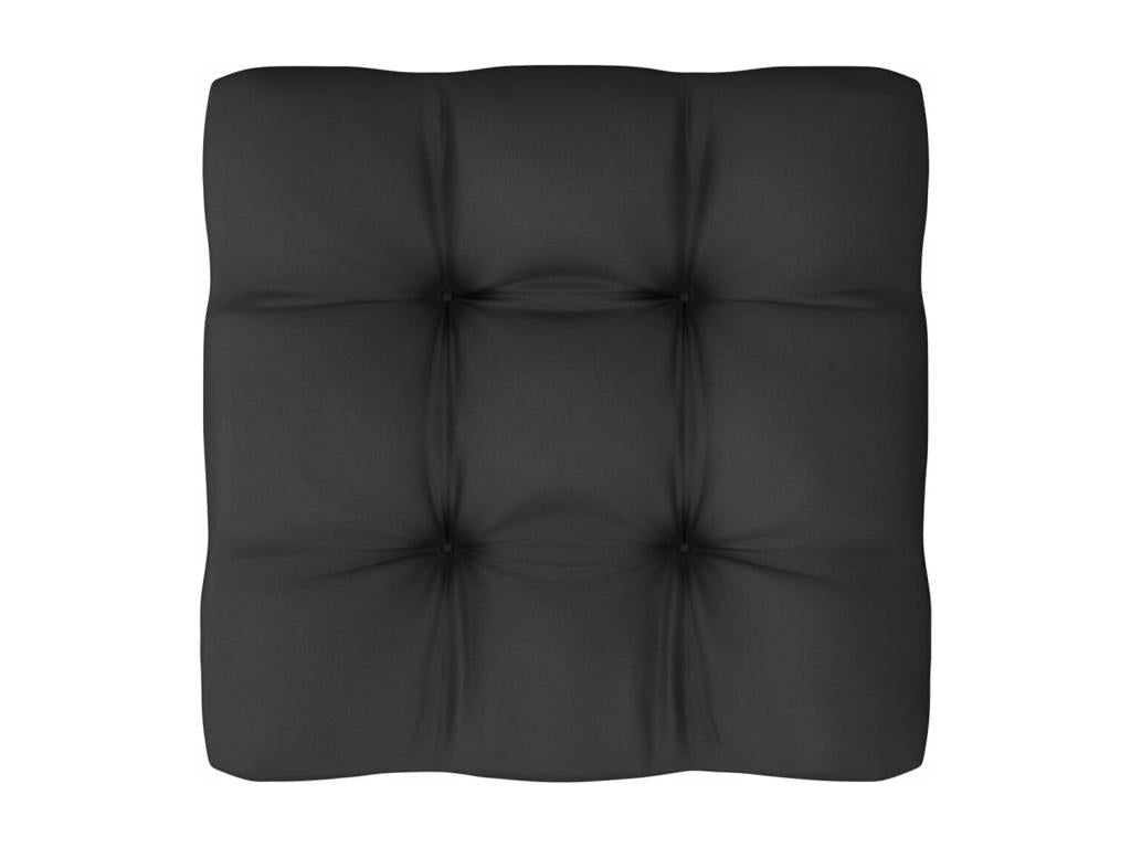 Ensemble de mobilier de jardin 13 pièces avec coussins, en pin massif gris