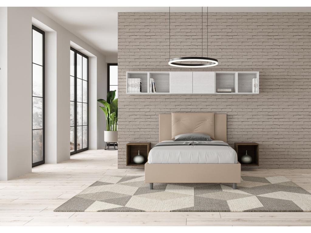 Lit en cuir, 120 x 190 cm