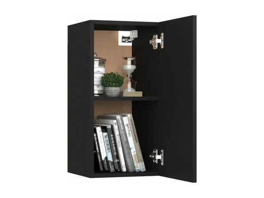 Ensemble de meubles 7 pièces pour la maison, noir