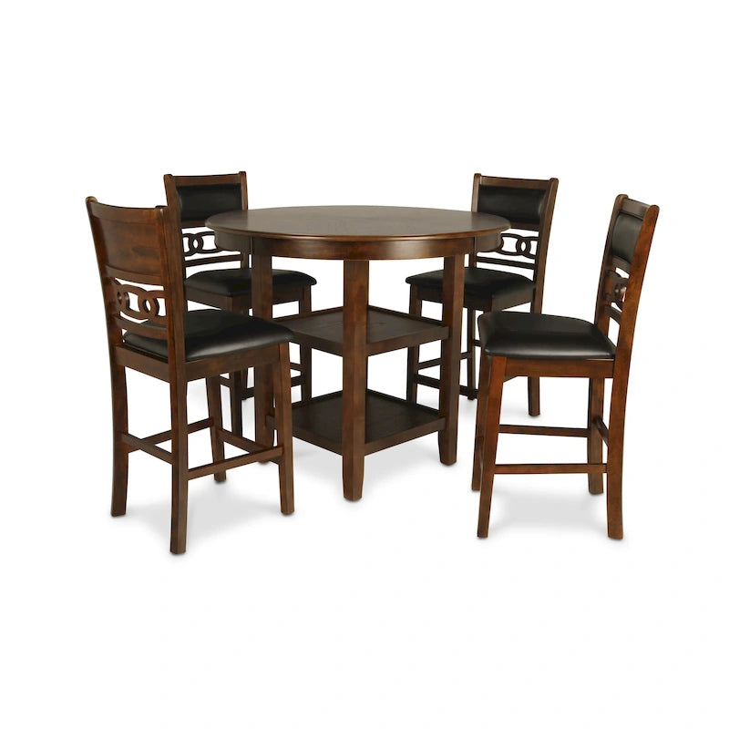 Ensemble de salle à manger rond 5 pièces New Classic Furniture Cavan