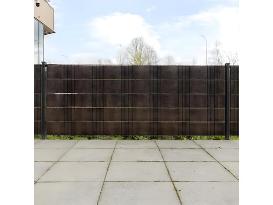 Ensemble de meubles 10 pièces, 255 x 19 cm, marron