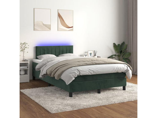 Matelas en velours, 120 x 200 cm, vert