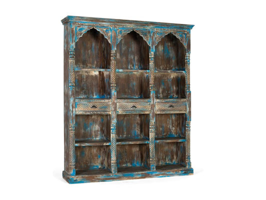 Buffet, 170 cm, bleu