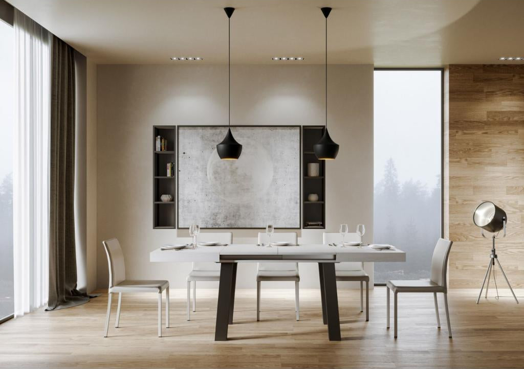 Table, 90 x 140 cm, blanche