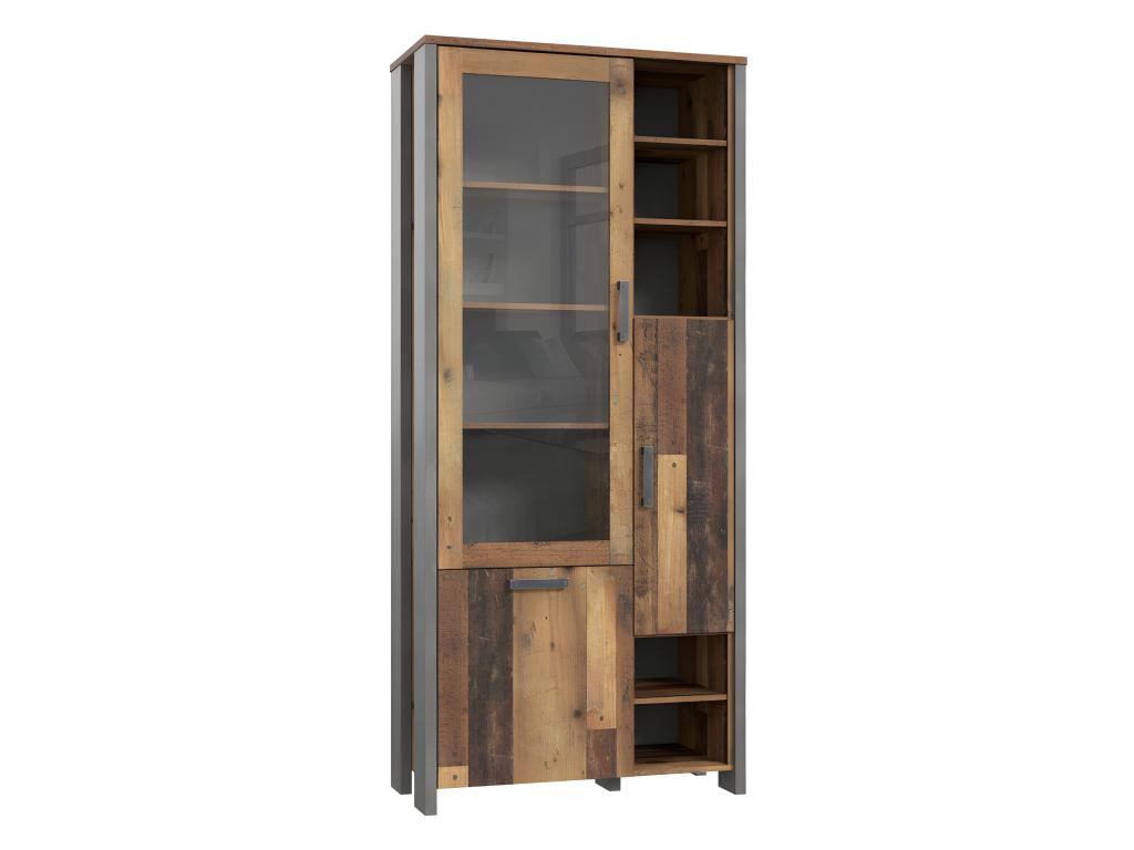 Meubles de maison à 3 portes, marron