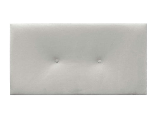 Lit en velours, 110 x 50 cm, blanc