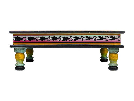 Table d'appoint, 45 x 45 x 16 cm, verte