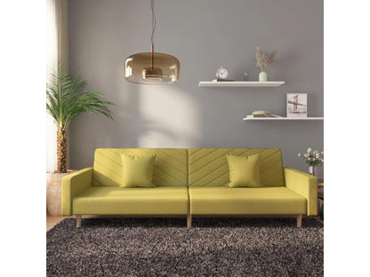 Canapé en tissu vert