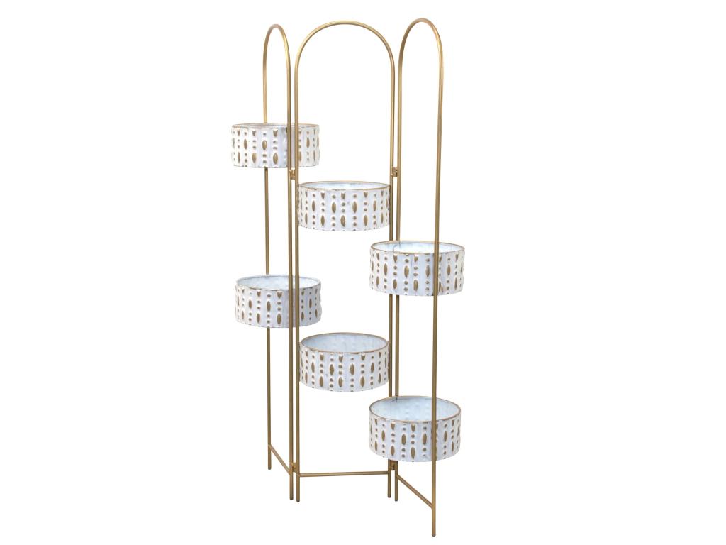 Meuble de maison, 71 x 21 x 116 cm, doré