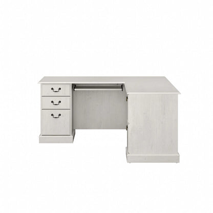 Bureau d'ordinateur en forme de L Saratoga de Bush Furniture avec tiroirs