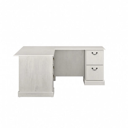 Bureau d'ordinateur en forme de L Saratoga de Bush Furniture avec tiroirs
