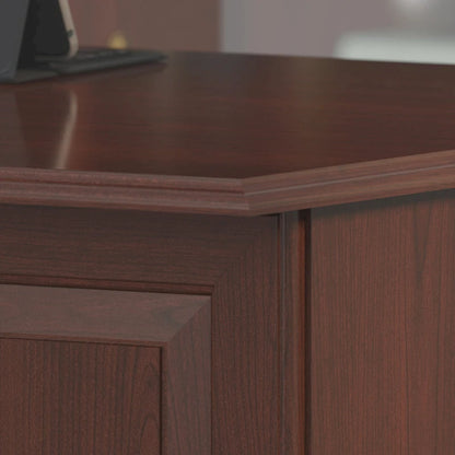 Bureau d'ordinateur en forme de L Saratoga de Bush Furniture avec tiroirs
