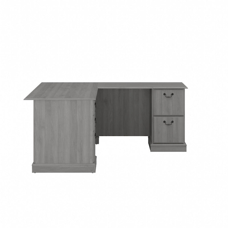 Bureau d'ordinateur en forme de L Saratoga de Bush Furniture avec tiroirs