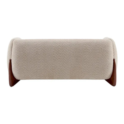 Canapé deux places Alma en tissu bouclé capitonné de Christopher Knight Home
