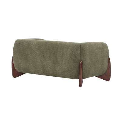Canapé deux places Alma en tissu bouclé capitonné de Christopher Knight Home
