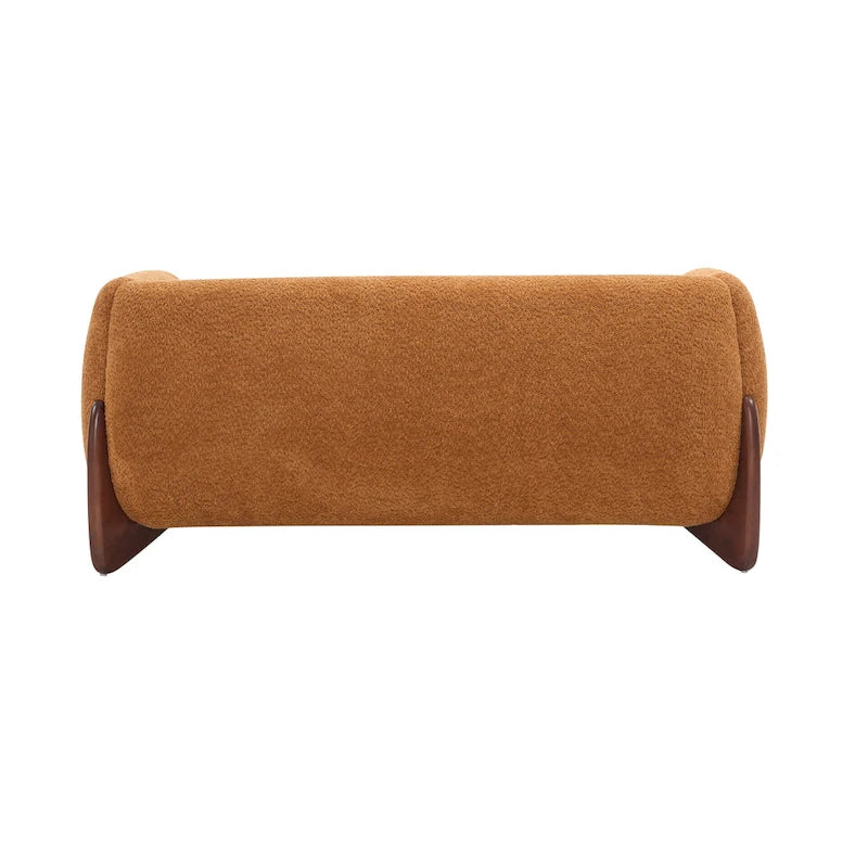 Canapé deux places Alma en tissu bouclé capitonné de Christopher Knight Home