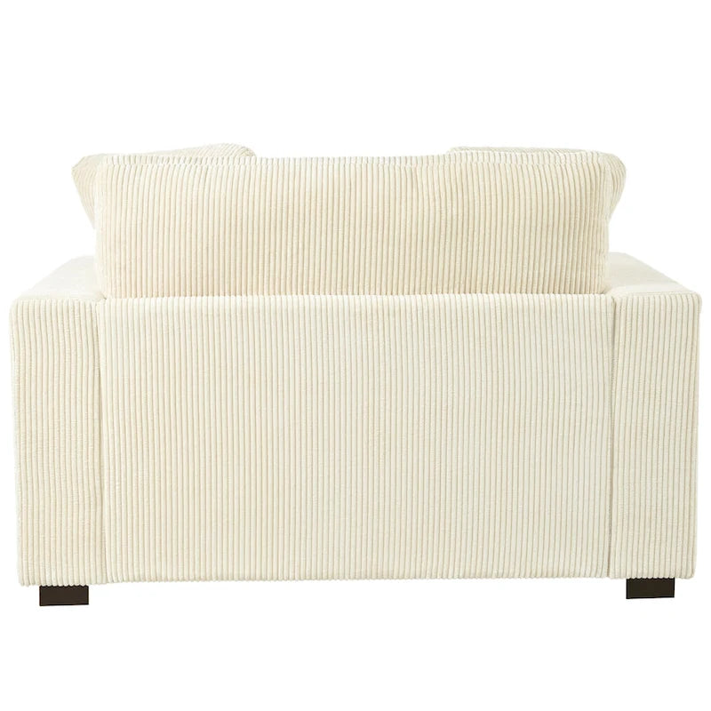 Canapé-lit surdimensionné en tissu moderne Zala par Christopher Knight Home