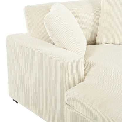 Canapé-lit surdimensionné en tissu moderne Zala par Christopher Knight Home