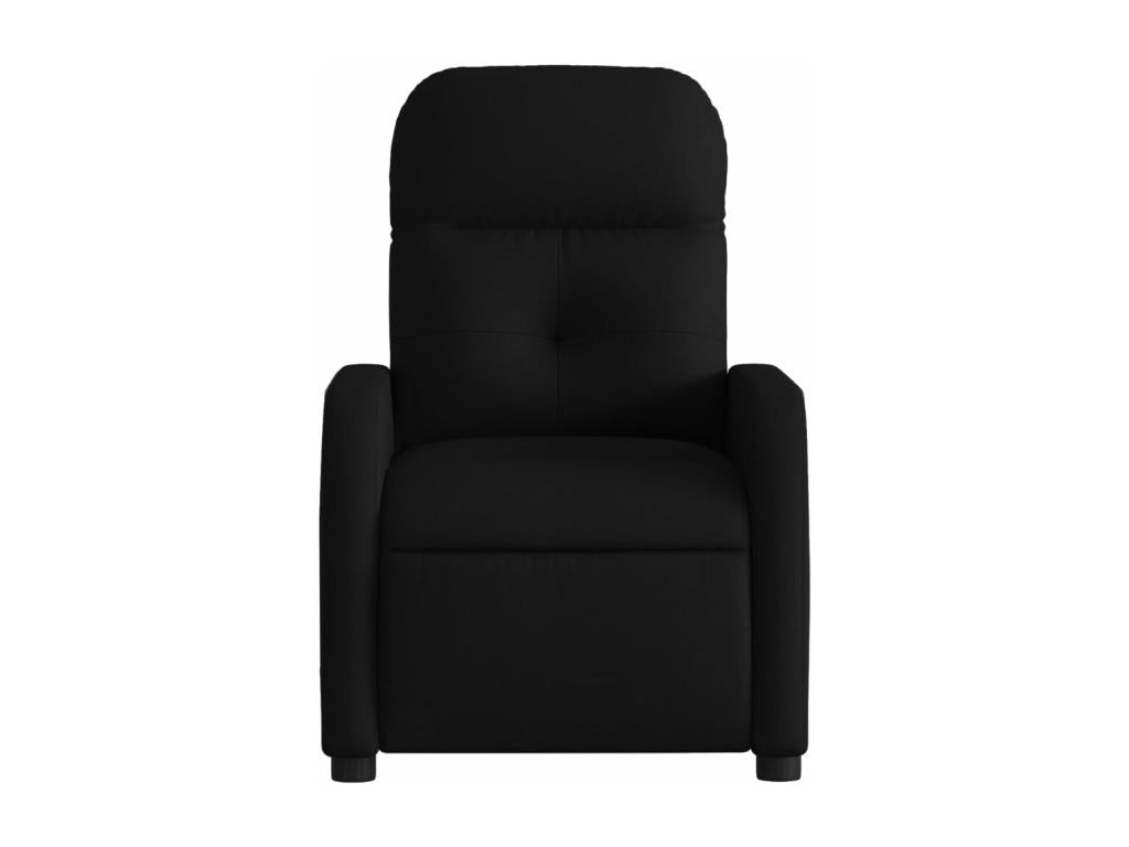 Fauteuil d'appoint en tissu noir