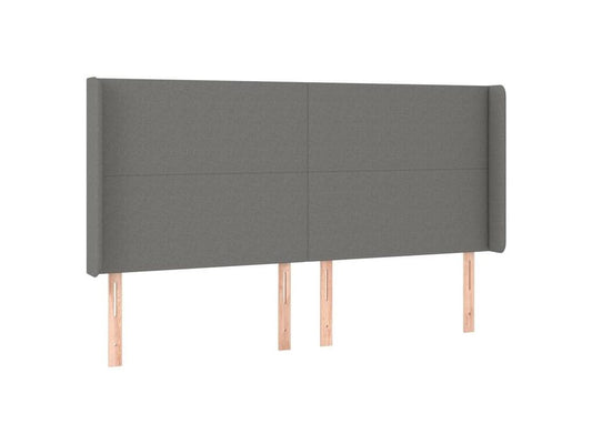 Lit en tissu, 180 x 200 cm, blanc