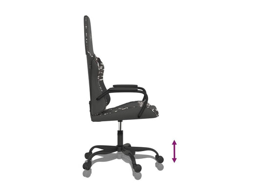 Fauteuil en cuir noir