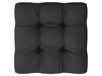 Ensemble de mobilier de jardin 8 pièces avec coussins, en pin massif blanc