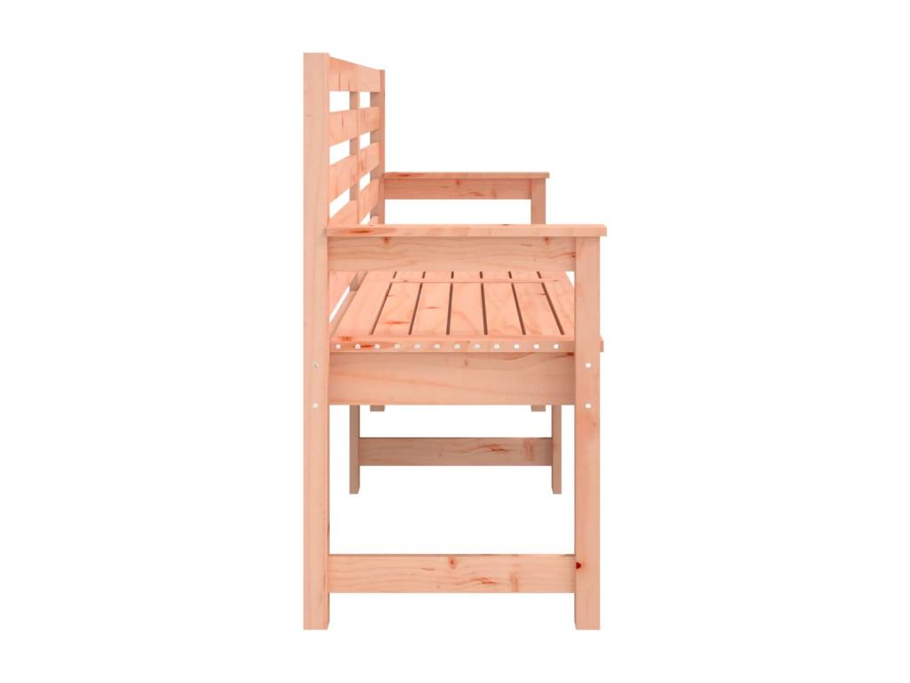 Banc en bois massif, 159,5 x 48 x 91,5 cm, marron