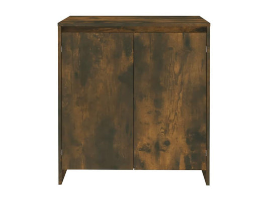 Buffet en bois imitation chêne, 70 x 41 x 75 cm, marron