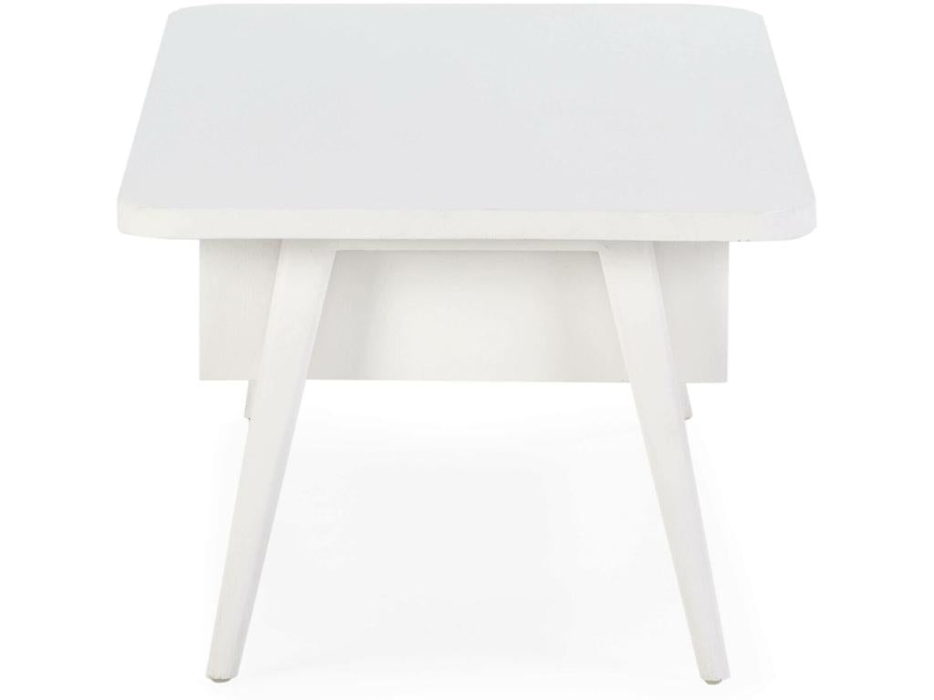 Table basse, 106 x 60 x 43 cm, blanche