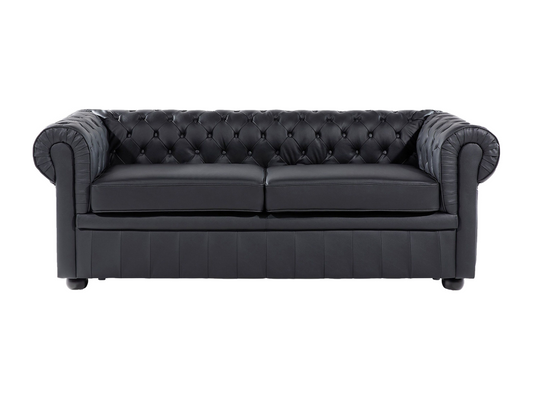 Meubles de maison en cuir, noirs