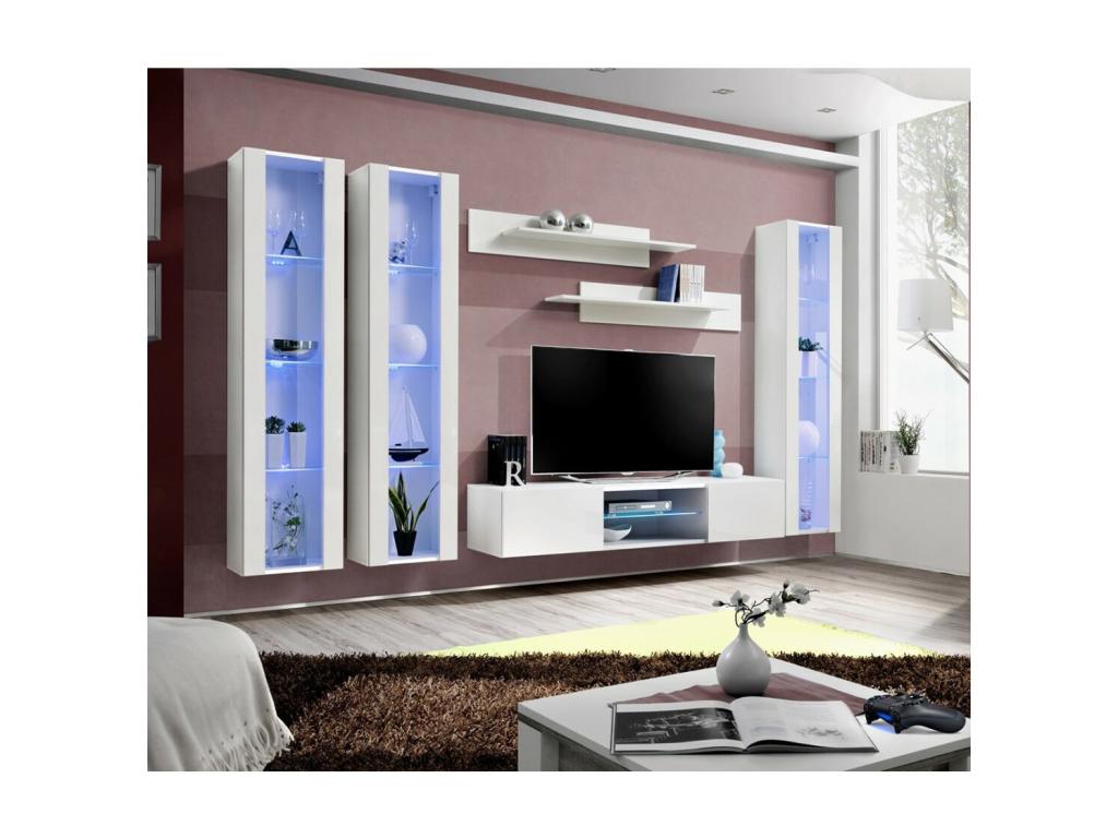 Meuble TV blanc
