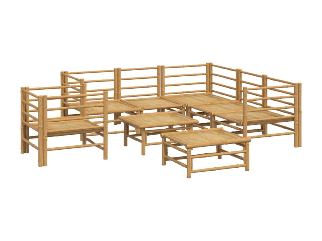 Ensemble de mobilier de jardin, 55 x 65 x 30 cm, marron