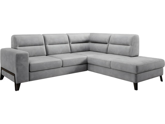 Canapé-lit convertible en tissu gris