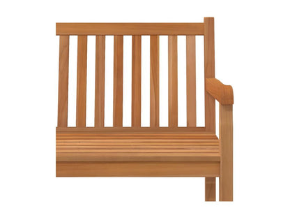 Ensemble de mobilier de jardin 5 pièces, marron