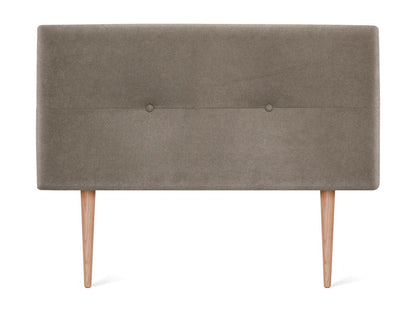 Lit en tissu, 110 x 105 cm, marron