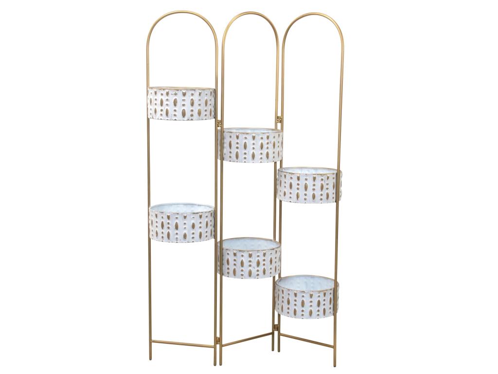 Meuble de maison, 71 x 21 x 116 cm, doré