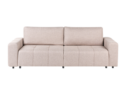 Canapé en tissu marron