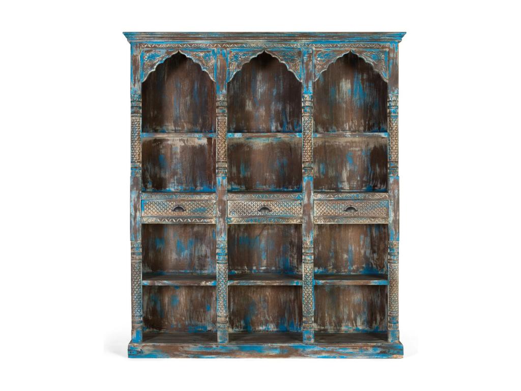 Buffet, 170 cm, bleu