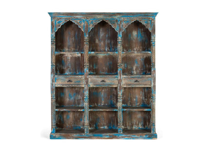 Buffet, 170 cm, bleu