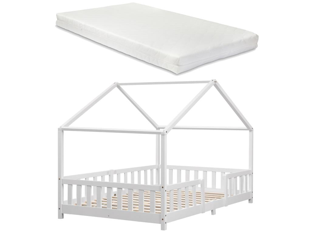 Lit, 200 x 120 cm, Blanc