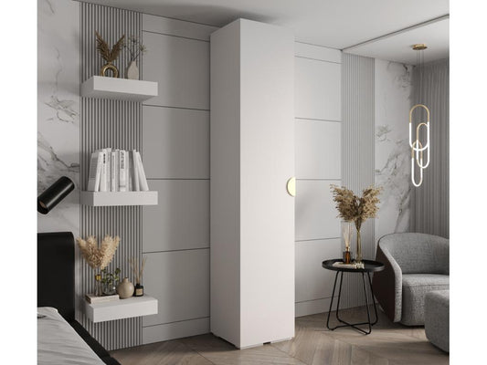 Armoire, 50 x 47 x 236,7 cm, blanche