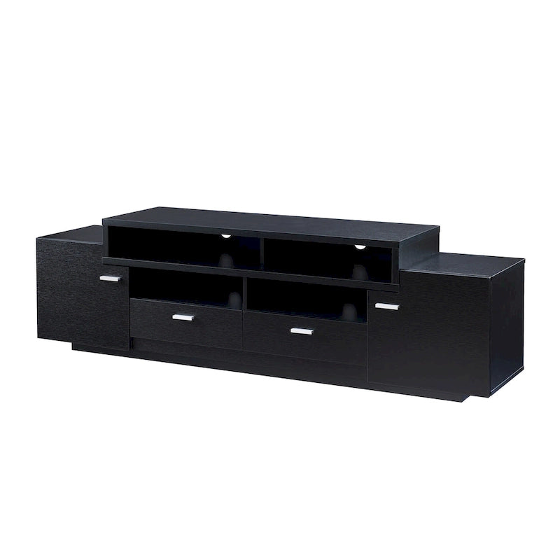 Meuble TV multifonctionnel de rangement contemporain Merc par Furniture of America