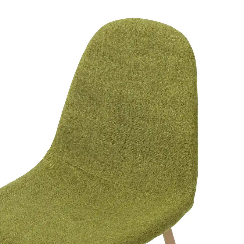 Chaises de salle à manger rembourrées Raina style milieu du siècle (lot de 2) par Christopher Knight Home