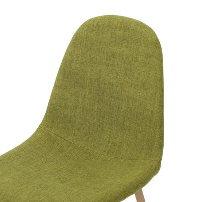 Chaises de salle à manger rembourrées Raina style milieu du siècle (lot de 2) par Christopher Knight Home