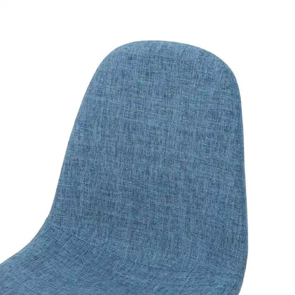 Chaises de salle à manger rembourrées Raina style milieu du siècle (lot de 2) par Christopher Knight Home